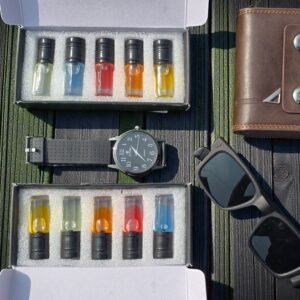 ১০ পিস আতর + মানিব্যাগ  সাথে একটি ঘড়ি ও সানগ্লাস  নিশ্চিত গিফট