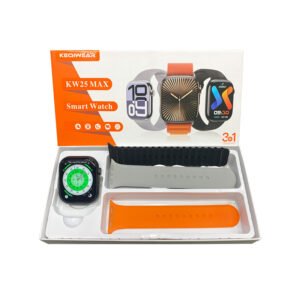 KW2 Max Smart Watch with Three Straps