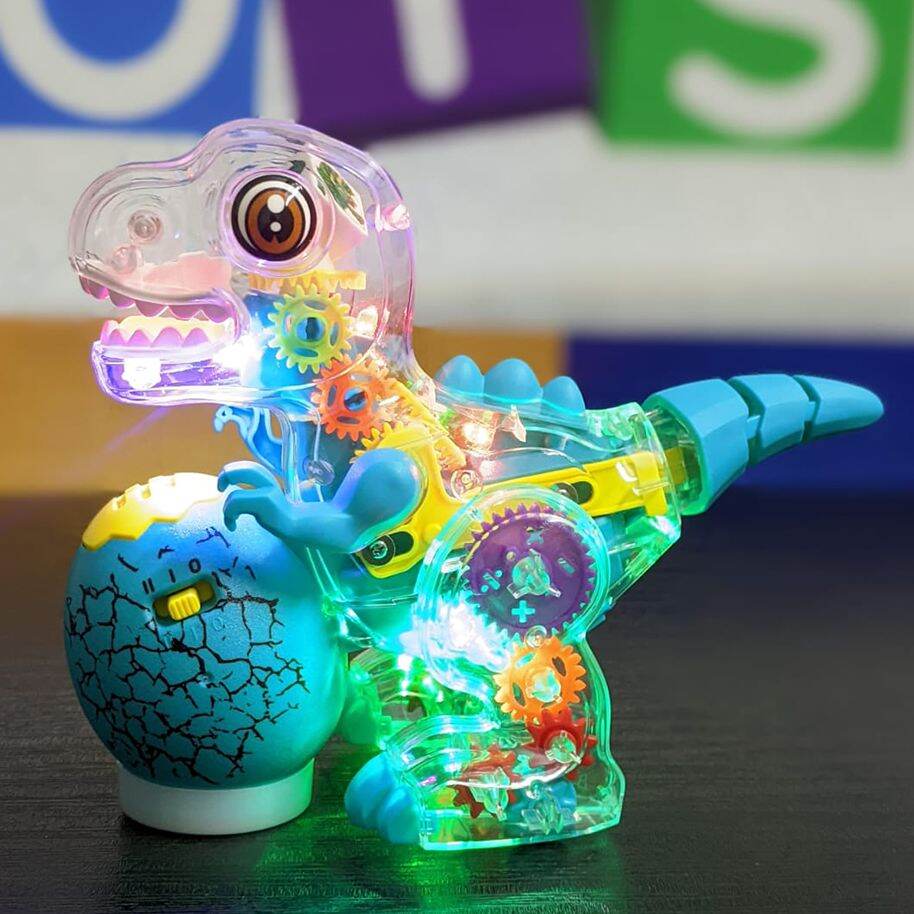 Dinos Transparent Gear Toy - Image 2